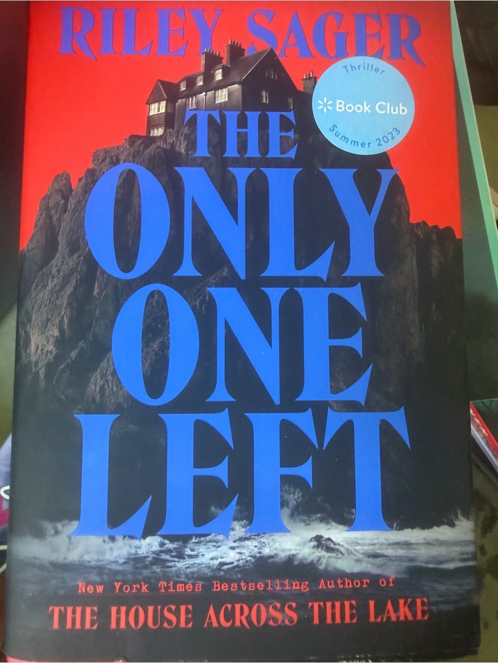 The Only One Left Hardcover - Blue/Red Cover